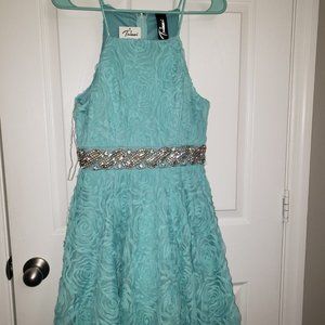 Trixxi Juniors Embellished Soutache Party Dress